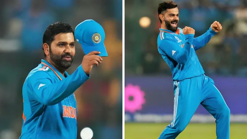 Kohli and Rohit's World Cup Semi-final Record-Shattering Performances