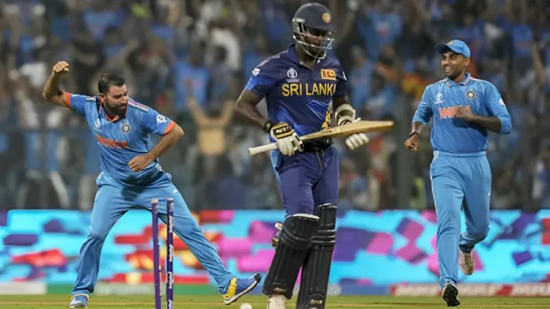 Cricket Highlights, 02 Nov: ICC Men’s Cricket World Cup 2023 (33rd Match) – India vs Sri Lanka – India became the first team to reach the semi-finals after giving Sri Lanka a diminishing reply.