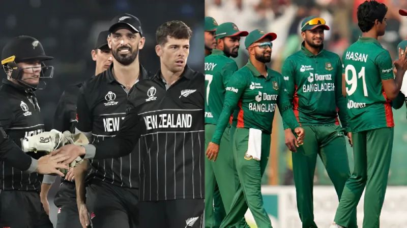 Highest Total Runs Scored by New Zealand in the ODI World Cup 2023, till 40th Match