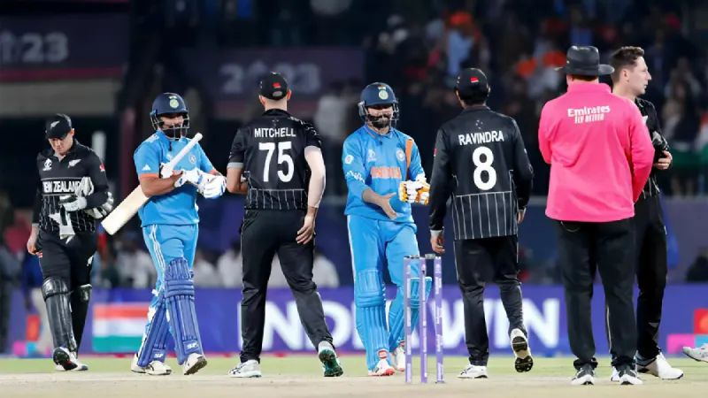 Highest Total Runs Scored by New Zealand in the ODI World Cup 2023, till 40th Match