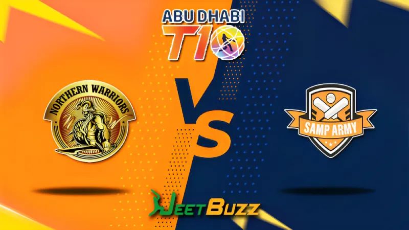 Abu Dhabi T10 League Cricket Match Prediction 2023 | Match 02 | Northern Warriors vs Morrisville Samp Army – Who will win in this match? | Nov, 28