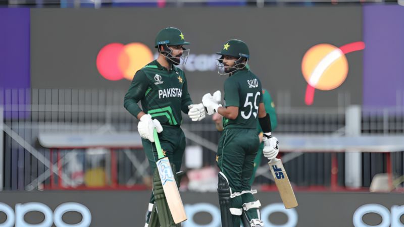 Highest Runs Partnerships of Pakistan in the ODI World Cup 2023, till 43rd Match