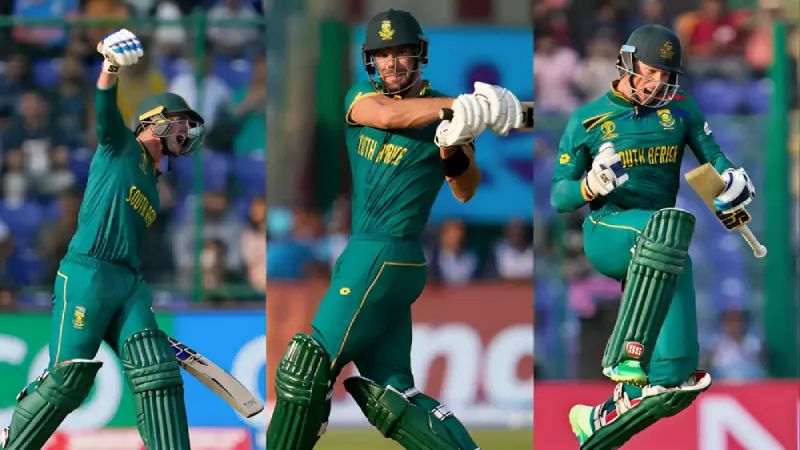 South Africa’s Top Performers in the 2023 ODI World Cup: Best Batting and Bowling Averages After the Group Stage