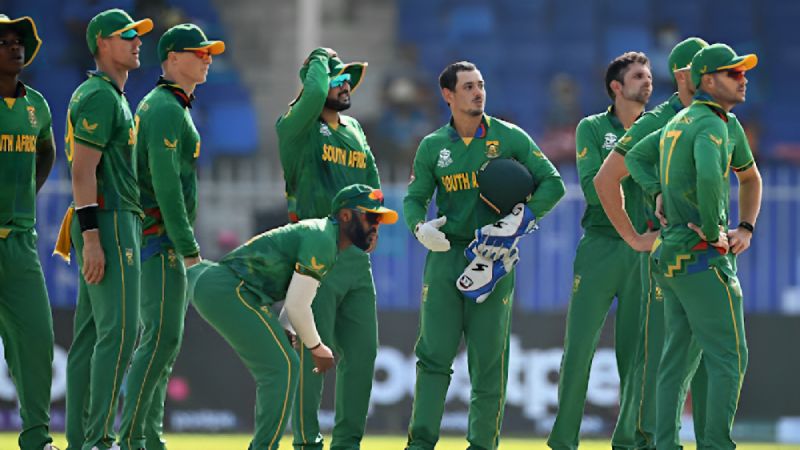 South Africa’s Struggle The Lowest First Ten Overs Total in ODI World Cup History 