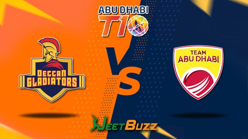 Abu Dhabi T10 League Cricket Match Prediction 2023 Match 12 Deccan Gladiators vs Team Abu Dhabi – Will Team Abu Dhabi see the first victory in the tournament after three consecutive defeats Dec 02