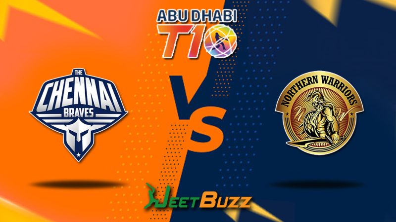 Abu Dhabi T10 League Cricket Match Prediction 2023 Match 14 Chennai Braves vs Northern Warriors – Will Chennai Braves win after their second consecutive loss in the tournament Dec 02