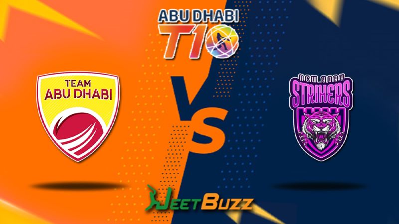 Abu Dhabi T10 League Cricket Match Prediction 2023 Match 22 Team Abu Dhabi vs New York Strikers – Team Abu Dhabi will be able to get out of the losing streak Dec 05