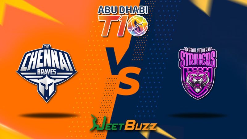 Abu Dhabi T10 League Cricket Match Prediction 2023 Match 23 The Chennai Braves vs New York Strikers – Who will win in this match Dec 06