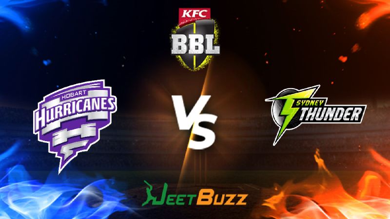 Big Bash League Cricket Match Prediction 2023-24 Match 21 Hobart Hurricanes vs Sydney Thunder – Let’s see who will win. 1st Jan