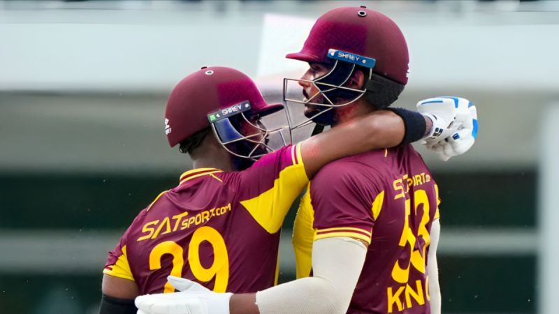 Most Partnership Runs for West Indies in 2023 T20Is