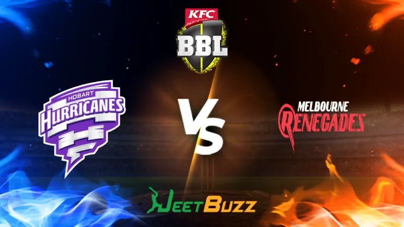 Big Bash League Cricket Match Prediction 2023-24 | Match 13 | Hobart Hurricanes vs Melbourne Renegades – Let’s see who will win. | Dec 23