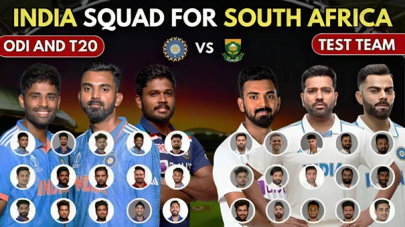 india tour south africa squad