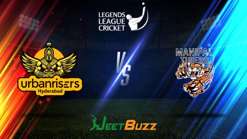 Legends League Cricket Match Prediction 2023 Match 15 Urbanrisers Hyderabad vs Manipal Tigers – Let’s see who will win. Dec 04