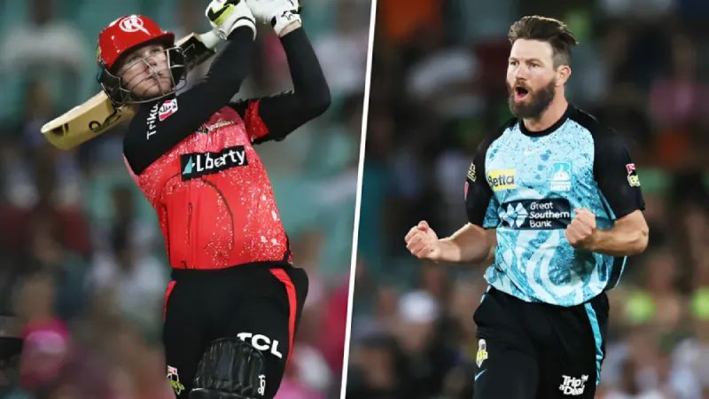 BBL 2023-24: Key Players to Watch Out for in Melbourne Renegades vs Brisbane Heat - 10th Match