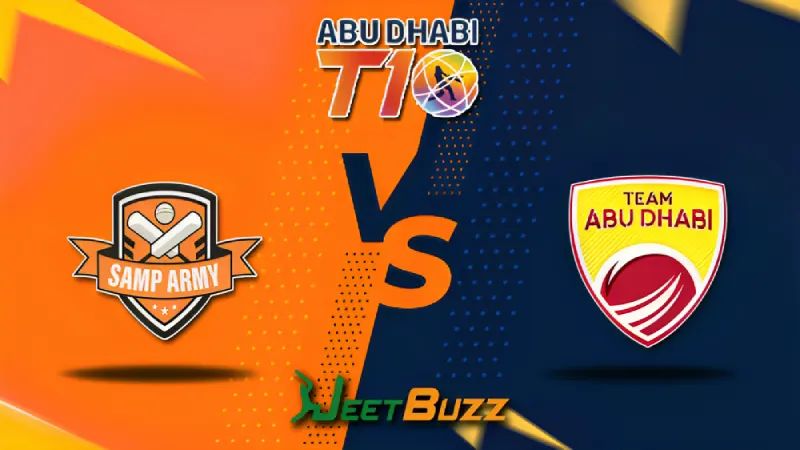Abu Dhabi T10 League Cricket Match Prediction 2023 | Match 10 | Morrisville Samp Army vs Team Abu Dhabi – Will Team Abu Dhabi see the first victory in the tournament? | Dec, 01