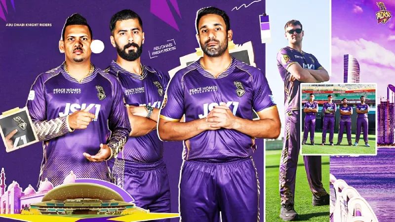 Meet the Squad of Abu Dhabi Knight Riders in ILT20 2024