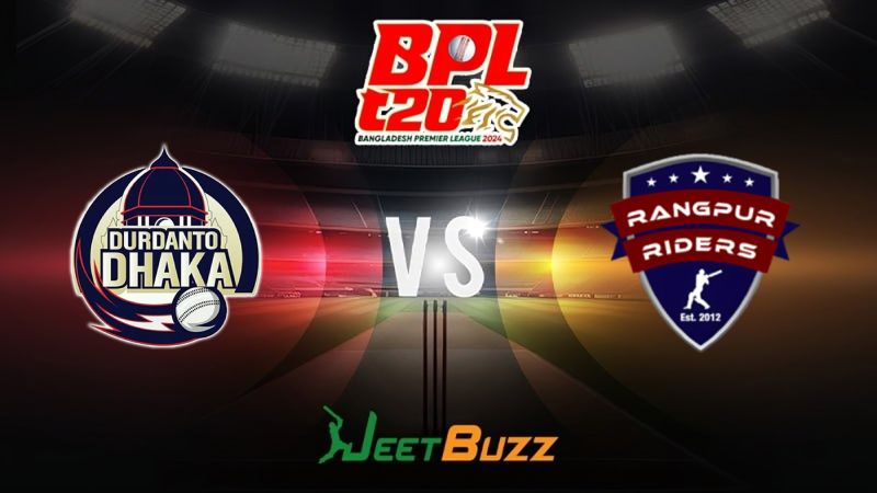 BPL Cricket Match Prediction 2024 Match 12 Durdanto Dhaka vs Rangpur Riders – Let’s see who will win. Jan 27