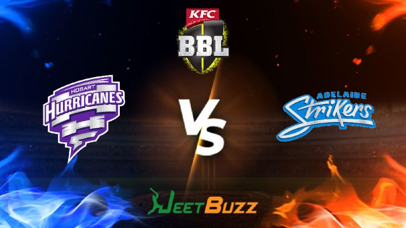 Big Bash League Cricket Match Prediction 2023-24 Match 33 Hobart Hurricanes vs Adelaide Strikers – Let’s see who will win. Jan 11