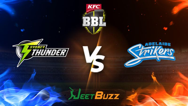 Big Bash League Cricket Match Prediction 2023-24 Match 37 Sydney Thunder vs Adelaide Strikers – Let’s see who will win. Jan 14