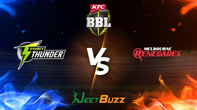 Big Bash League Cricket Match Prediction 2023-24 Match 40 Sydney Thunder vs Melbourne Renegades – Will the THU see the second victory of the season after losing the REN Jan 17