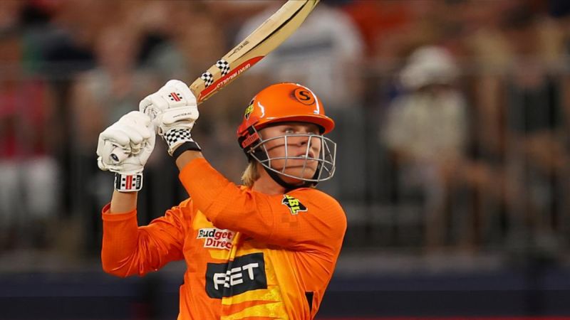 Perth Scorchers Players with the Most Runs in BBL 2023/24 - after 38th Match