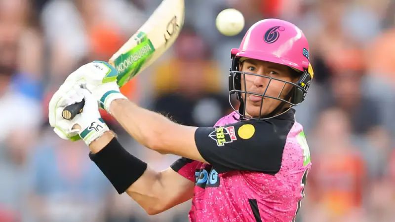 Sydney Sixers Players ans with the Most Runs in BBL 2023/24 - after the 38th Match 