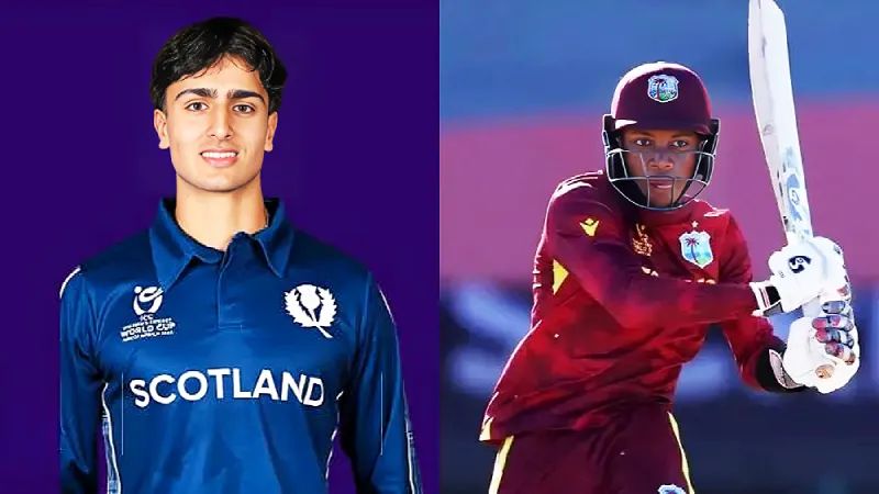 ICC U19 World Cup 2024: Stars and Underperformers of Scotland vs West Indies Match