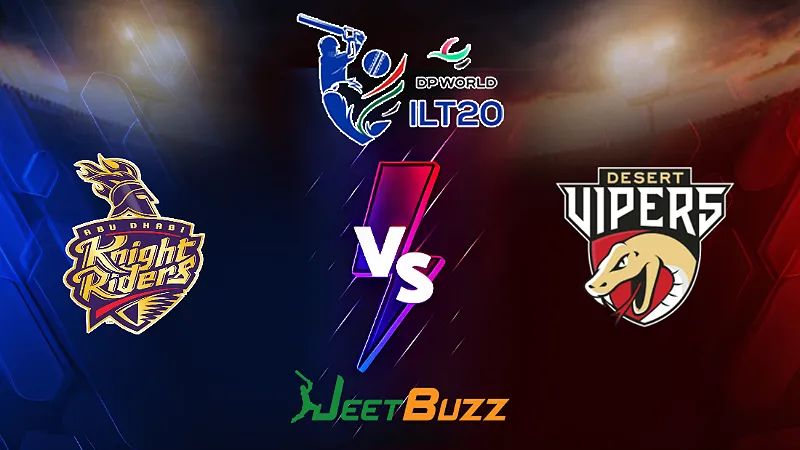 ILT20 Cricket Match Prediction 2024 | Match 10 | Abu Dhabi Knight Riders vs Desert Vipers – Let’s see who will win this battle. | Jan 27