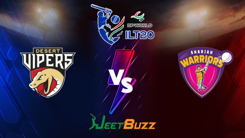 ILT20 Cricket Match Prediction 2024 Match 13 Desert Vipers vs Sharjah Warriors – Let’s see who will win this battle. Jan 28