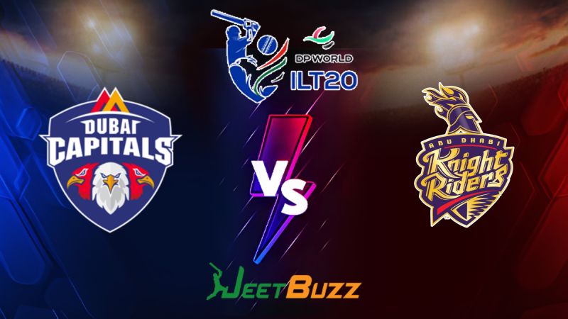 ILT20 Cricket Match Prediction 2024 Match 8 Dubai Capitals vs Abu Dhabi Knight Riders – Let’s see who will win this battle. Jan 25