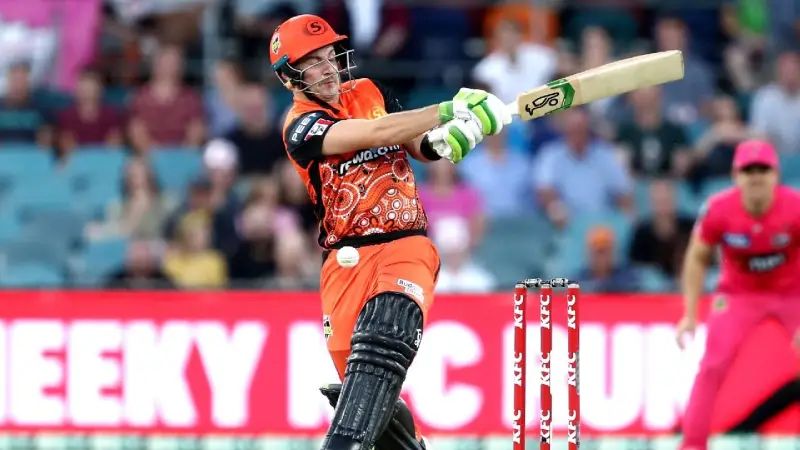 Perth Scorchers Players with the Most Runs in BBL 2023/24 - after the 25th Match