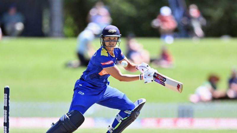 Women's Super Smash 2023-24: Players With The Most Runs