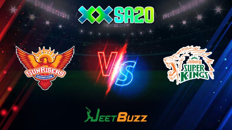 SA20 Cricket Match Prediction 2023-24 Match 1 Sunrisers Eastern Cape vs Joburg Super Kings – Let’s see who will win. Jan 10