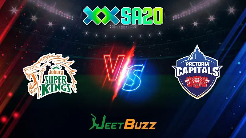 SA20 Cricket Match Prediction 2024 | Match 13 | Joburg Super Kings vs Pretoria Capitals – Let’s see who will win. | Jan 20