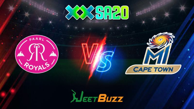 SA20 Cricket Match Prediction 2024 Match 14 Paarl Royals vs MI Cape Town – Can PR beat MICT and rise to the top spot in the points table Jan 21