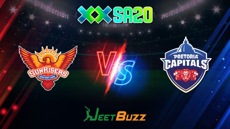 SA20 Cricket Match Prediction 2024 Match 15 Sunrisers Eastern Cape vs Pretoria Capitals – Let’s see who will win. Jan 22