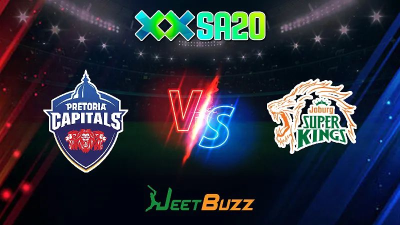 SA20 Cricket Match Prediction 2024 | Match 21 | Pretoria Capitals vs Joburg Super Kings – Let’s see who will win. | Jan 27