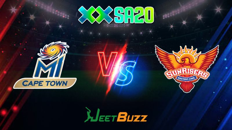 SA20 Cricket Match Prediction 2024 Match 8 MI Cape Town vs Sunrisers Eastern Cape – Let’s see who will win this battle. Jan 16