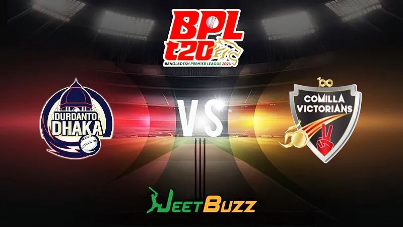 BPL Cricket Match Prediction 2024 | Match 26 | Durdanto Dhaka vs Comilla Victorians – Let’s see who will win. | Feb 09