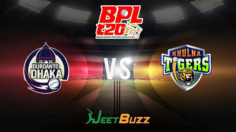 BPL Cricket Match Prediction 2024 | Match 33 | Durdanto Dhaka vs Khulna Tigers – Can KHT break their losing streak by defeating DD? | Feb 16