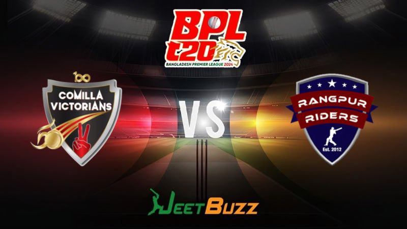 BPL Cricket Match Prediction 2024 Match 40 Comilla Victorians vs Rangpur Riders – Let’s see who will win. Feb 20