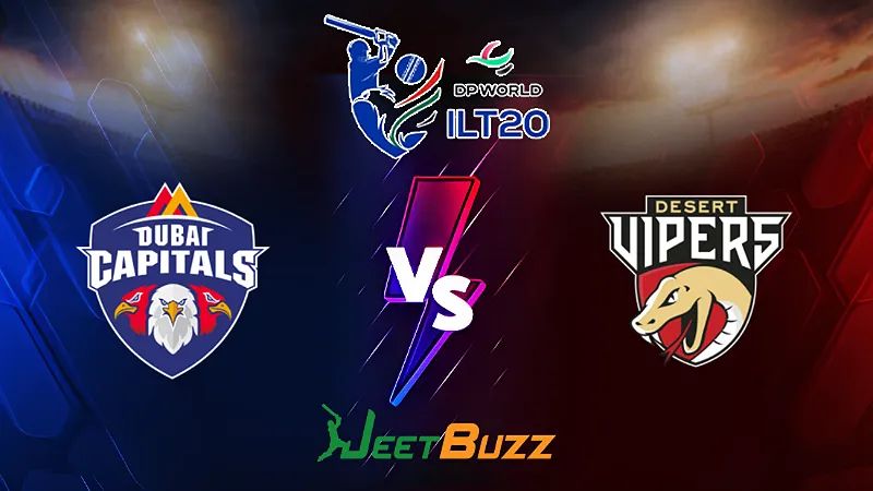 ILT20 Cricket Match Prediction 2024 | Match 17 | Dubai Capitals vs Desert Vipers – Let’s see who will win this exciting battle. | Feb 01