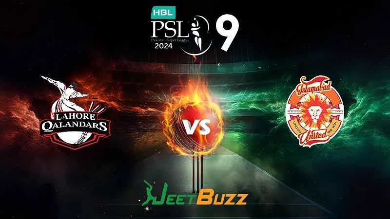 PSL Cricket Match Prediction 2024 | Match 01 | Lahore Qalandars vs Islamabad United – Can defending champions LAH beat ISL in the first match of the season? | Feb 17