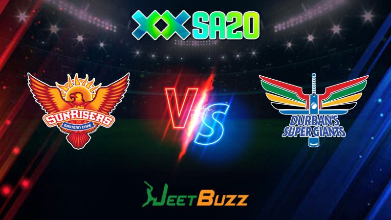 SA20 Cricket Match Prediction 2024 Final Sunrisers Eastern Cape vs Durban Super Giants – Will the SEC take home the title for the second time in a row Feb 10