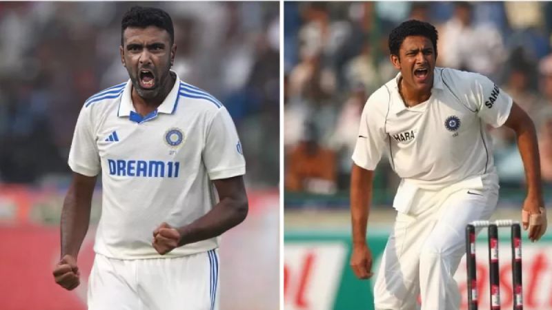 Why is Ashwin’s Surpassing of Anil Kumble’s Test Wickets in India a Milestone