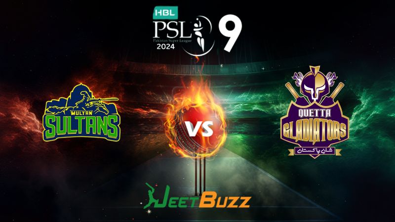 PSL Cricket Match Prediction 2024 Match 30 Multan Sultans vs Quetta Gladiators – Let’s see who will win. March 12 