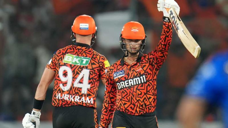 Most Partnership Runs for SRH in IPL 2024 So Far