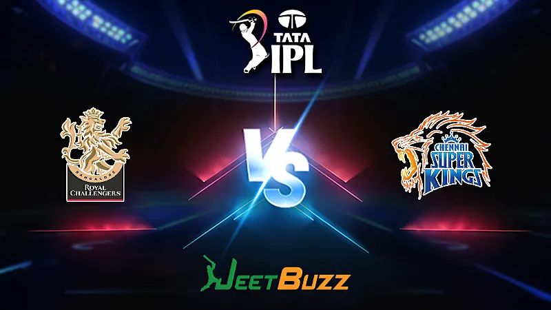 IPL Cricket Match Prediction 2024 | Match 68 | Royal Challengers Bengaluru vs Chennai Super Kings – Let’s see who will win? | May 18