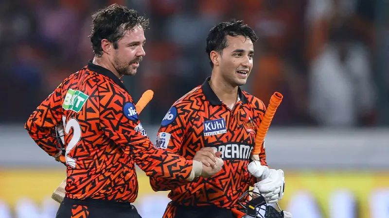 SRH Players with the Most Runs in IPL 2024 - after the 65th Match