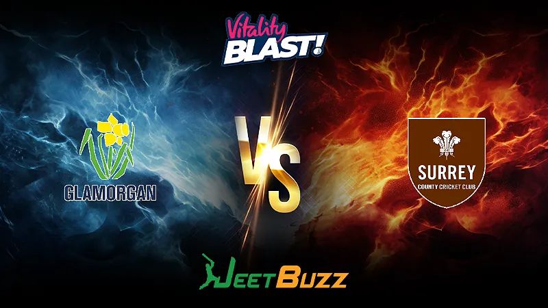 Vitality Blast 2024 Cricket Match Prediction | South Group | Glamorgan vs Surrey – Let’s see who will win the match. | May 31